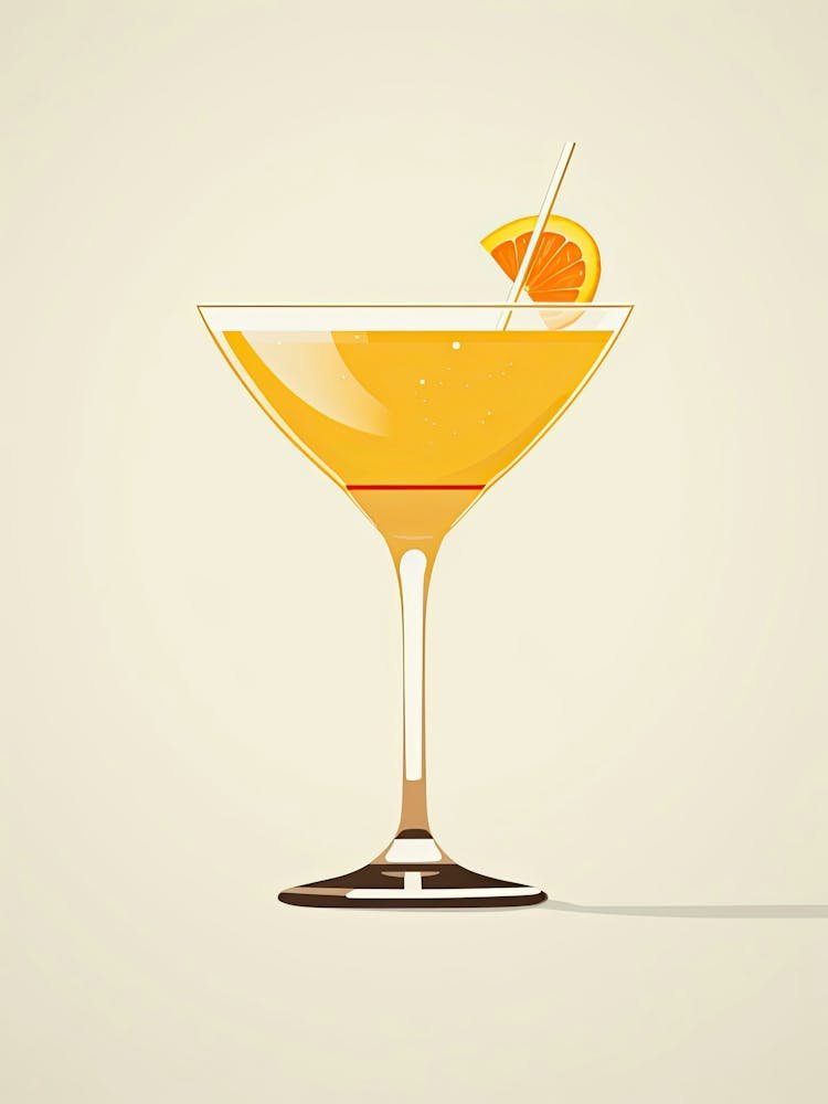 Mid Century Modern Sidecar Floral Infusion Cocktail 7