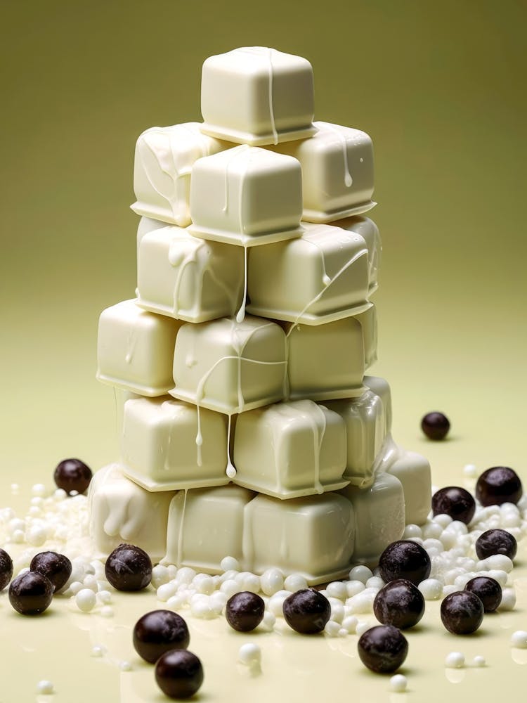 White Chocolate sweet food