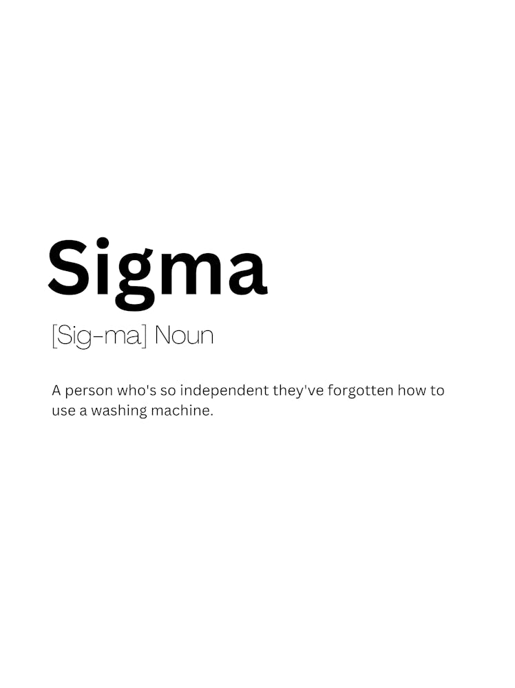 Sigma Definition Meaning 1