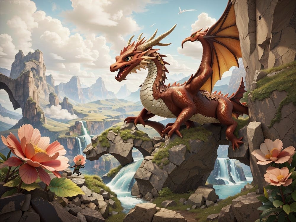 Dragon In The Mountains