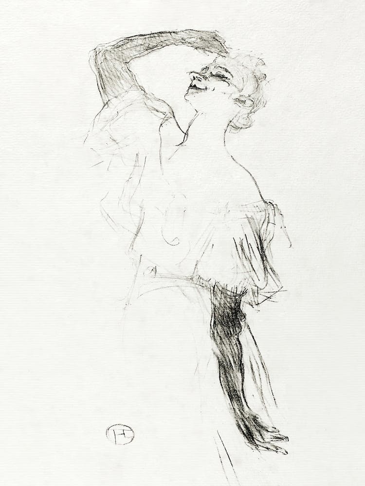 Yvette Guilbert (1894), 1, Henri de Toulouse-Lautrec