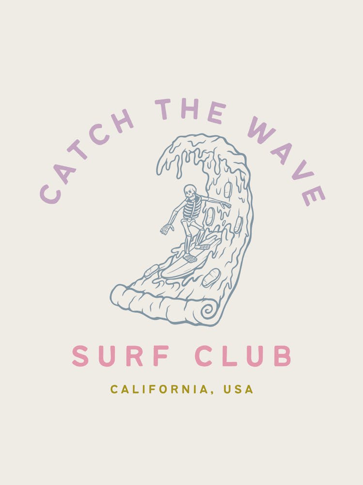 Catch The Wave | Surf Club Tropical Coastal Beachy