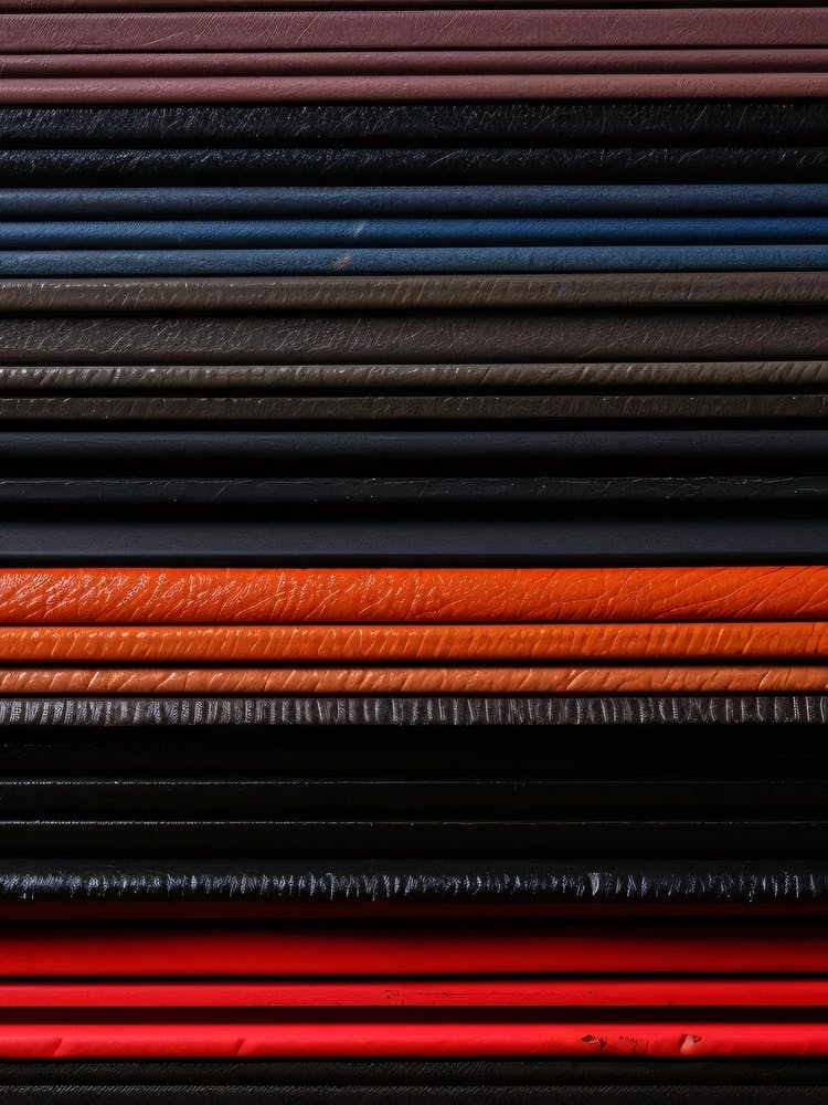 Stacked Leather Wallets