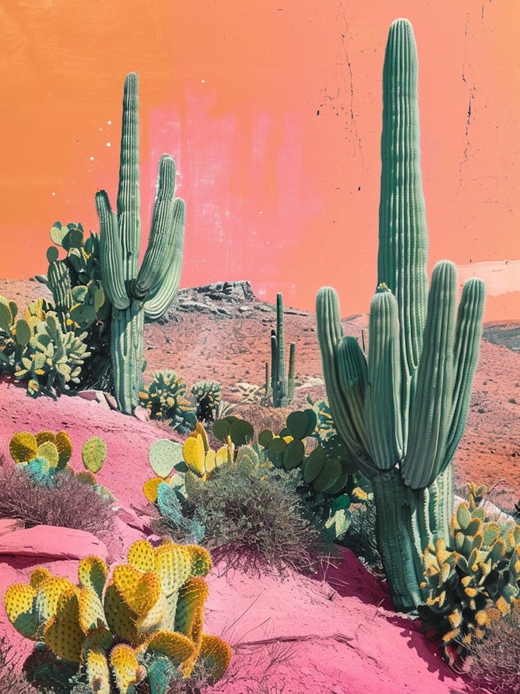 Retro Cactus Wonderland 2