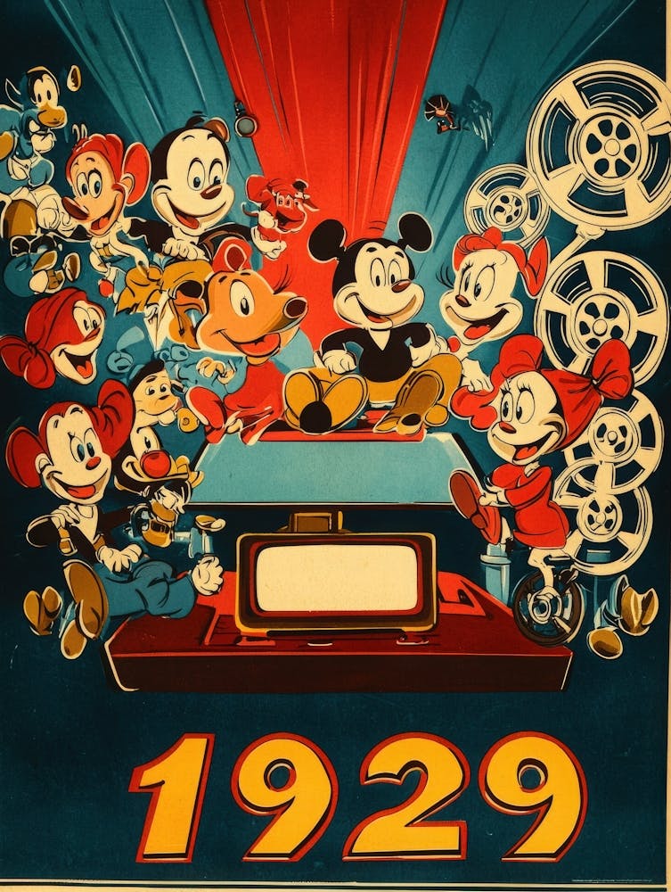 Aihrgdesign A Vintage Animation Poster Celebrating The Releas 7891fd3b 3959 4b82 88c2 626b79c34eaf 0