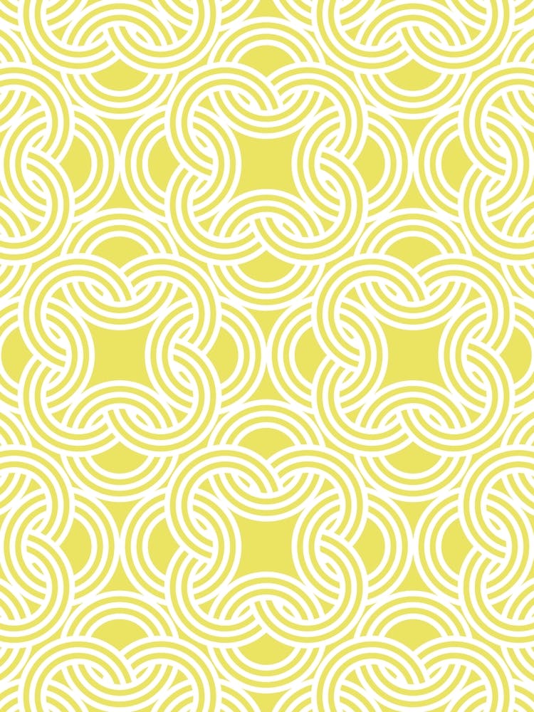 Interwoven Circles Pattern – Bold Minimalist Design