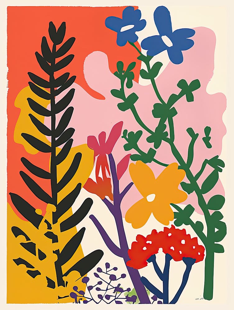 Zestful Botanicals Matisse Style