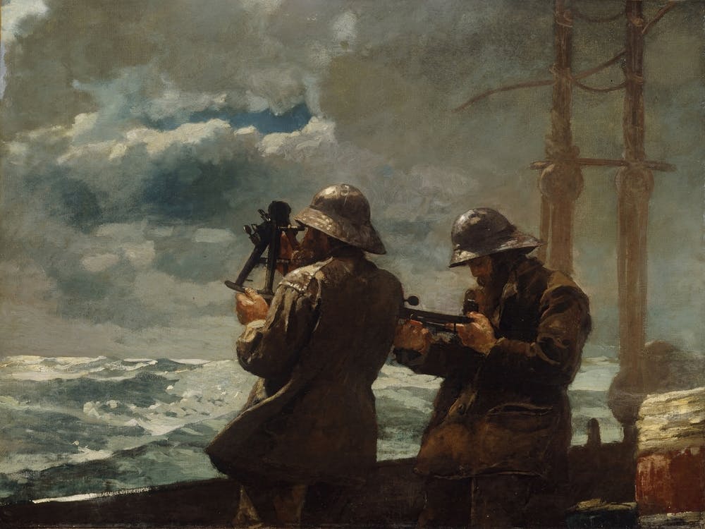 Eight Bells (1886), Winslow Homer