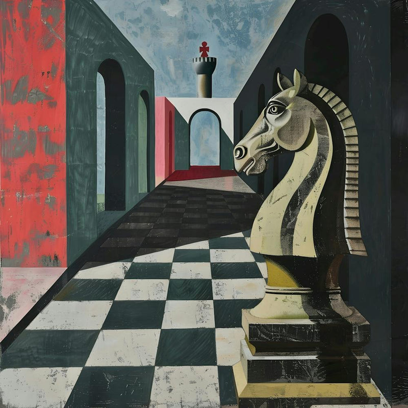 Checkered Pathways: The Knight's Domain
