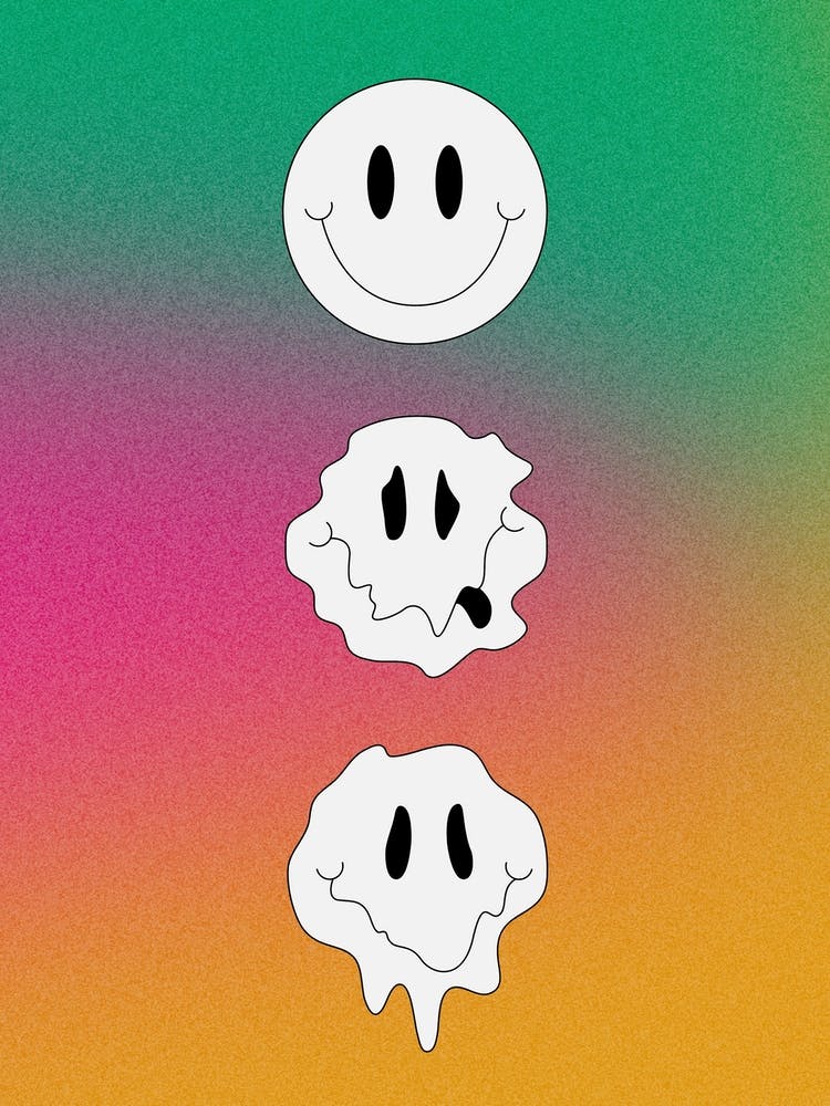 Dripping Smiley 2
