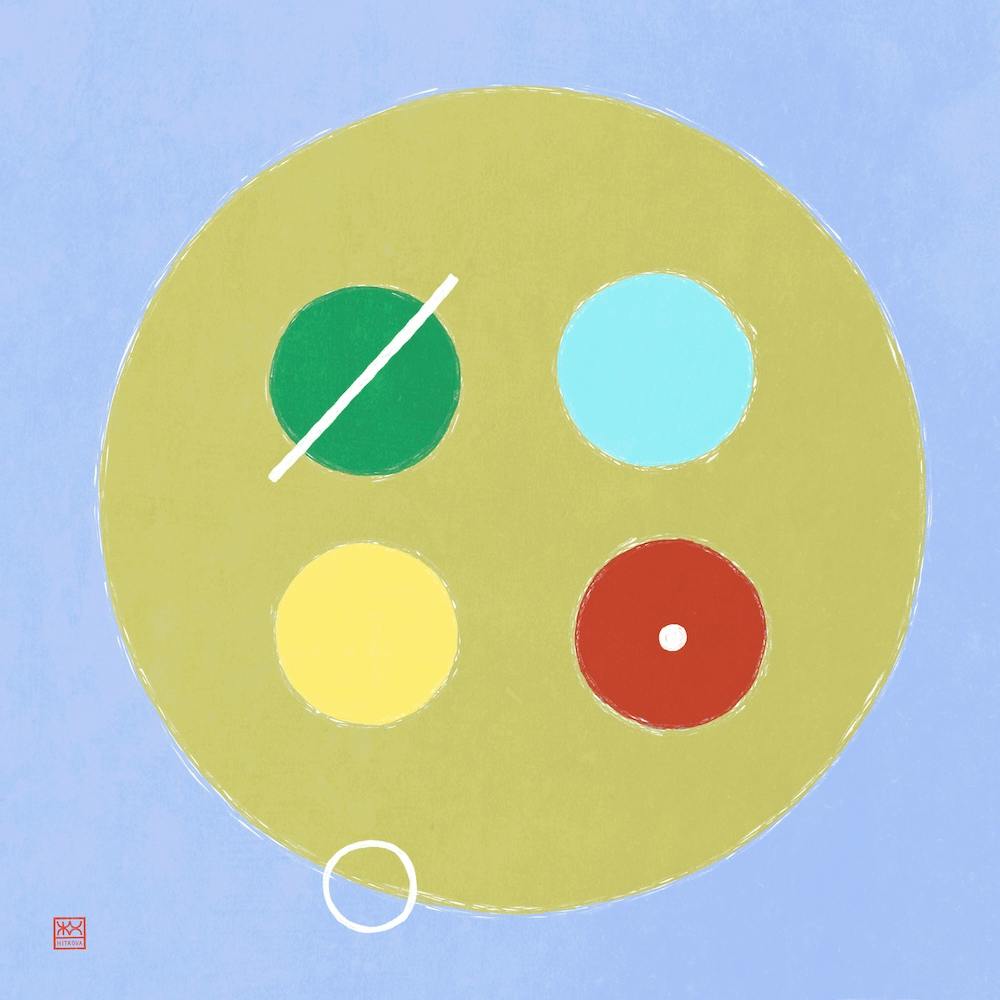 Button Minimalist Mandala