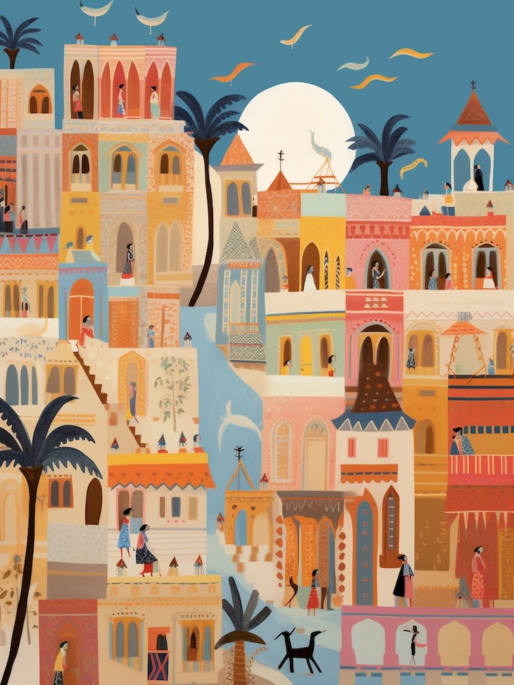 Cairo Egypt 2 Illustration