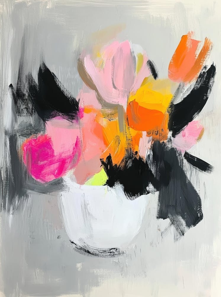 Flowers In A Bowl 1