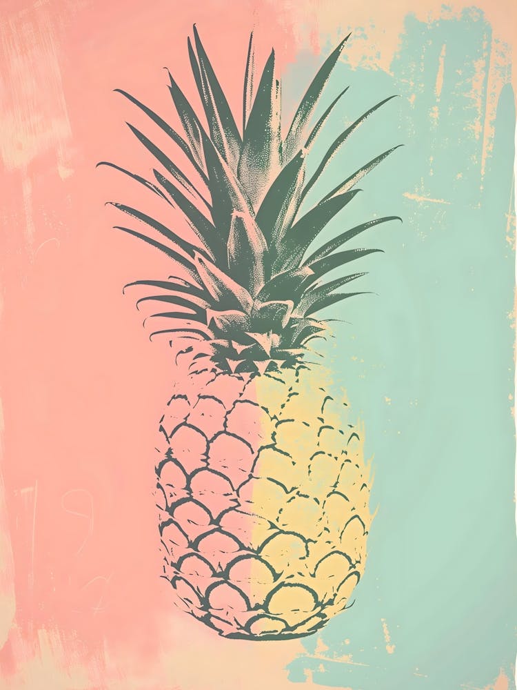 Pineapple Canvas Print 1