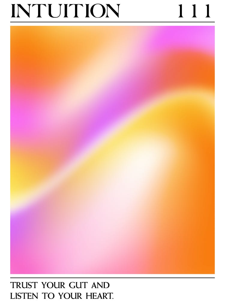 Intuition, Angel Number 111, Aura Gradient