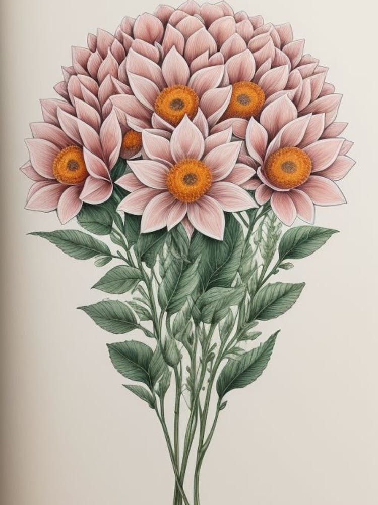 Bouquet Of Pink Flowers