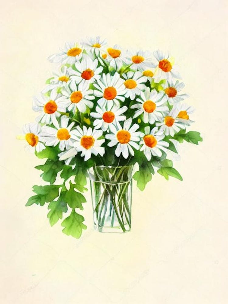 Daisies Vintage Flowers Flower