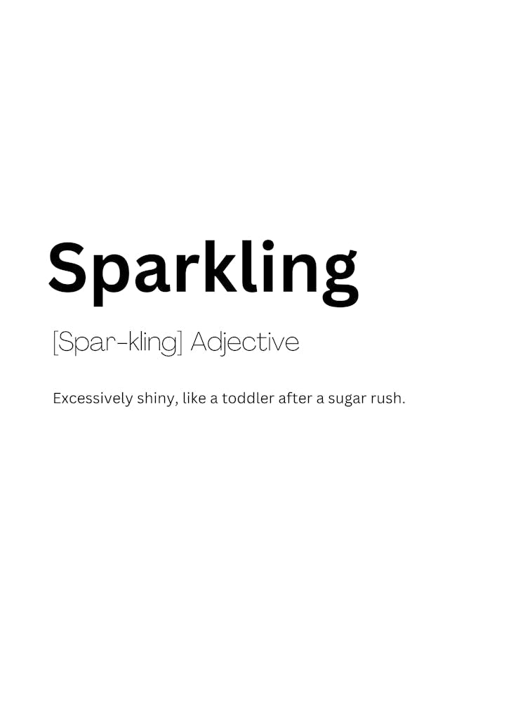 Sparkling Definition Meaning