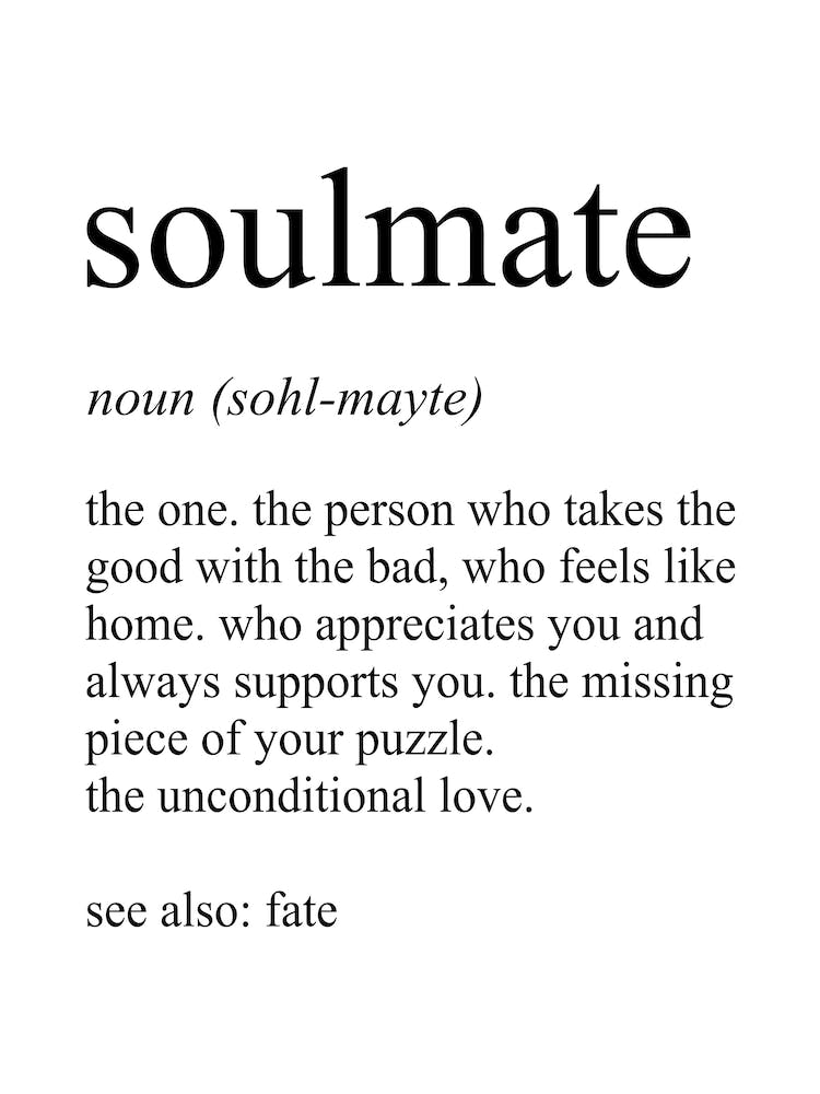 Soulmate Definition Meaning