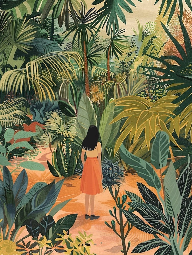 In The Garden Huntington Desert Garden Usa 1