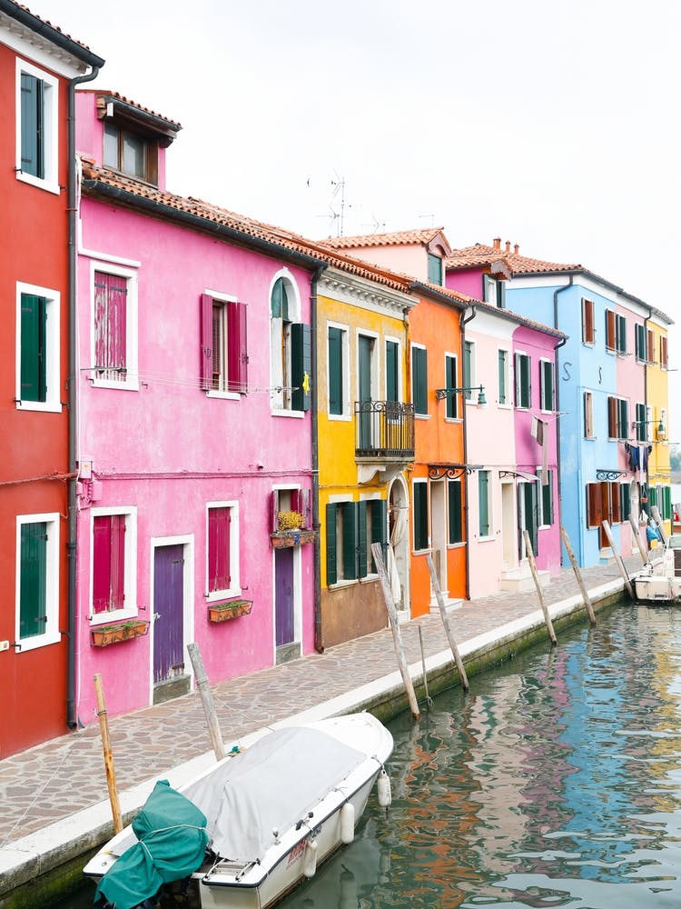Rainbow Row Burano