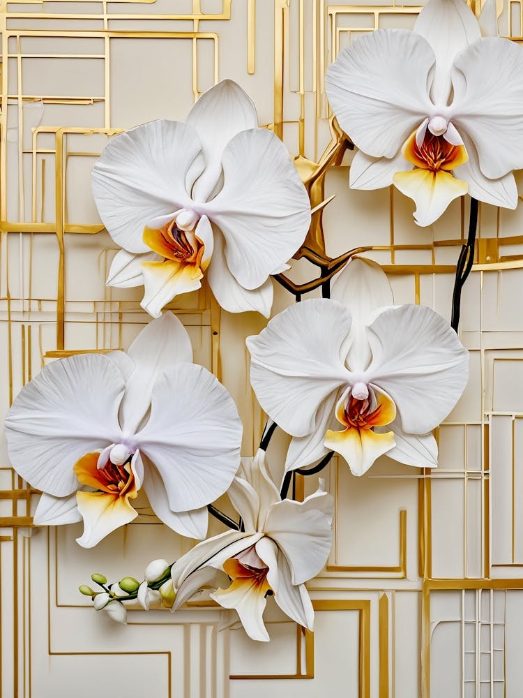 White Orchids no4