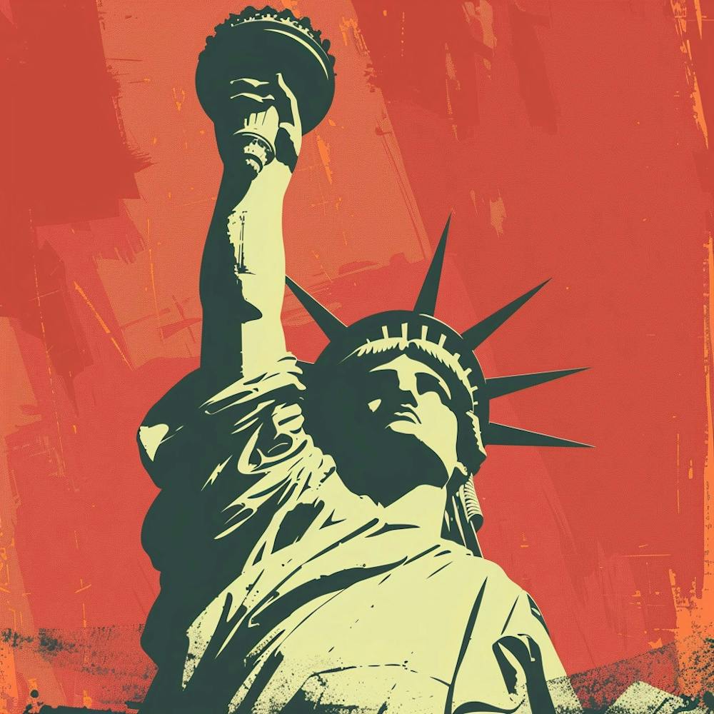 Statue of Liberty NY Usa Vector Design Illustration 1720362777 4