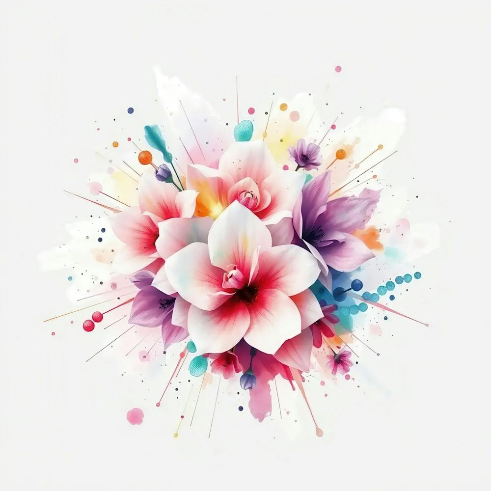Watercolor Flowers 30