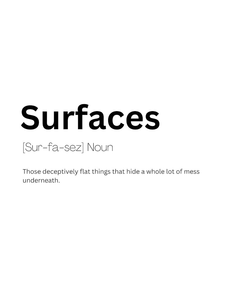 Surfaces Definition Meaning