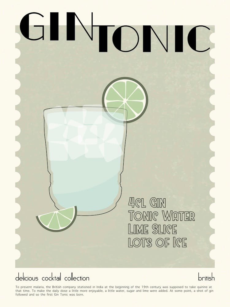 Cocktail Gin Tonic