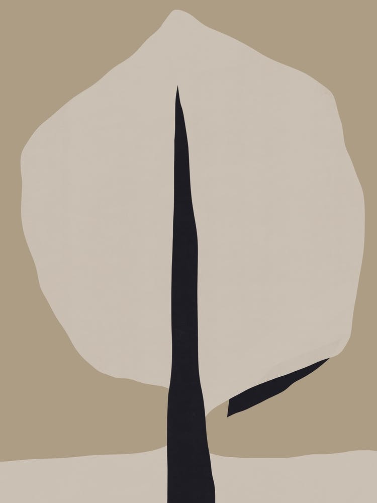 Tree in earth tone
