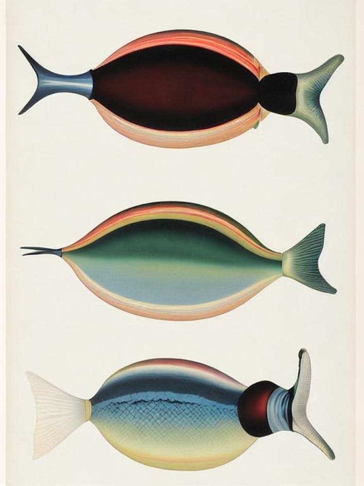 Sea Snail Vintage Poster