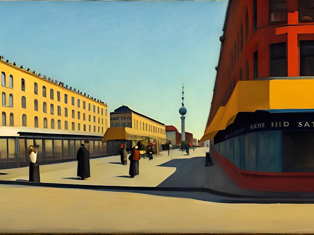 Berlin Street Scene