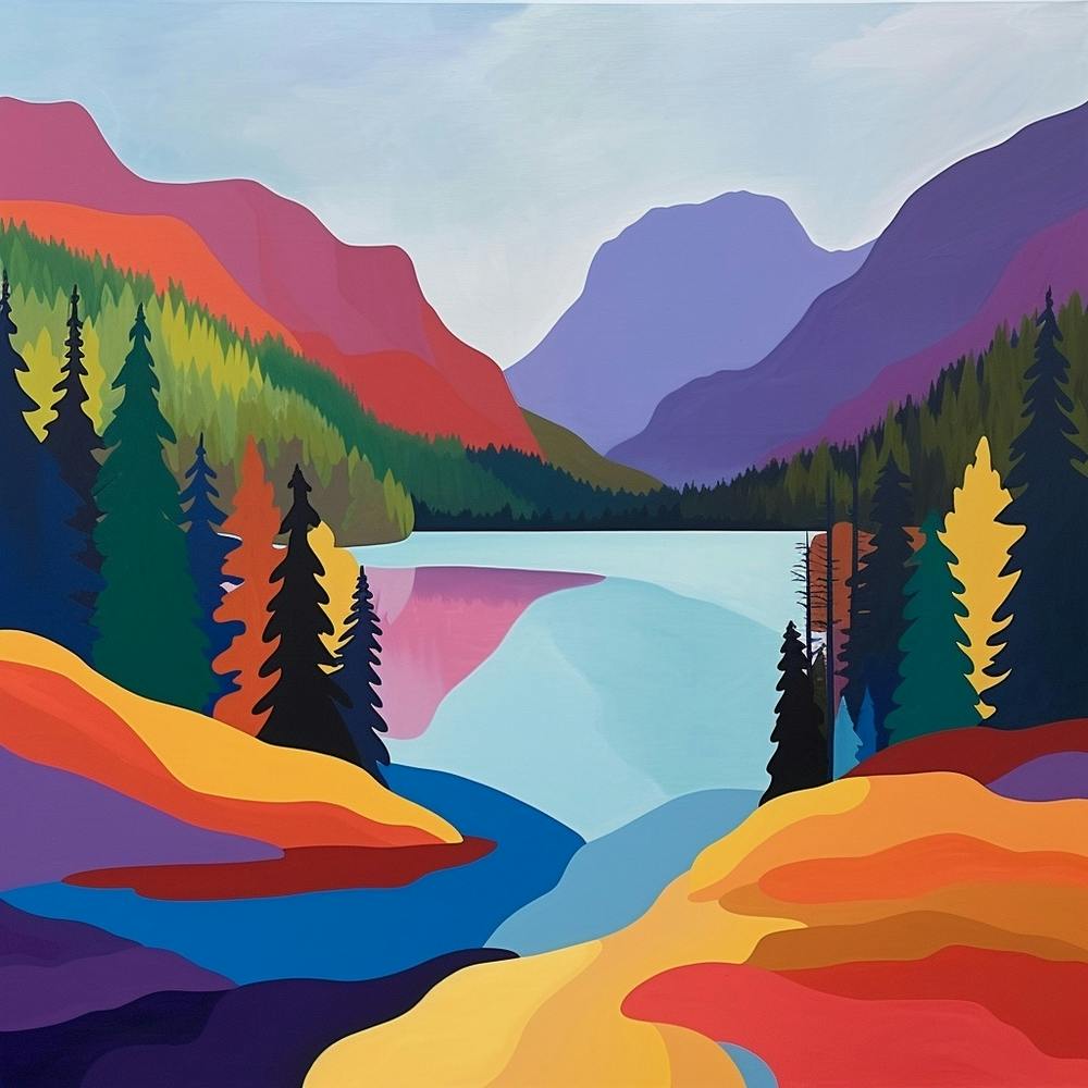 Abstract Travel Collection Canada 3