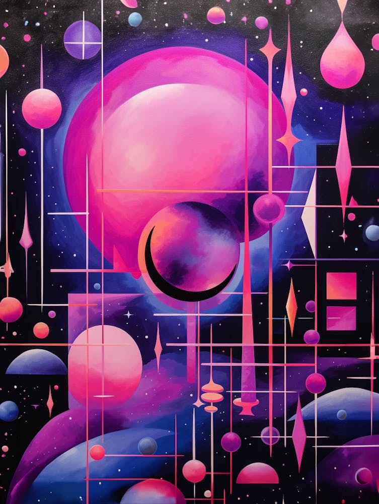 Cosmic Abstract Shapes 1