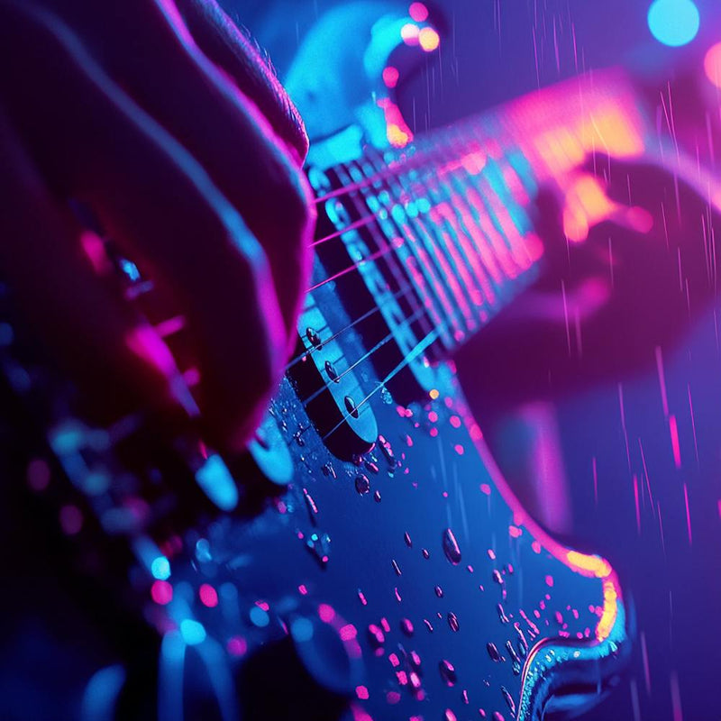 Electric Guitar In The Rain