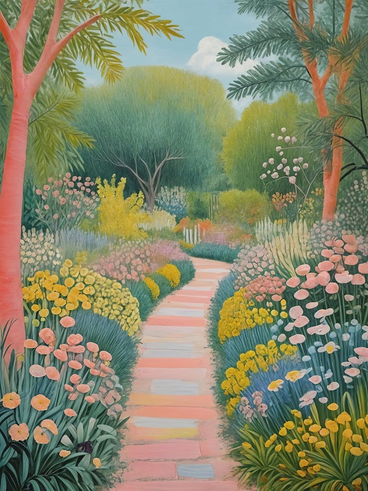 Garden Path In Bloom no2
