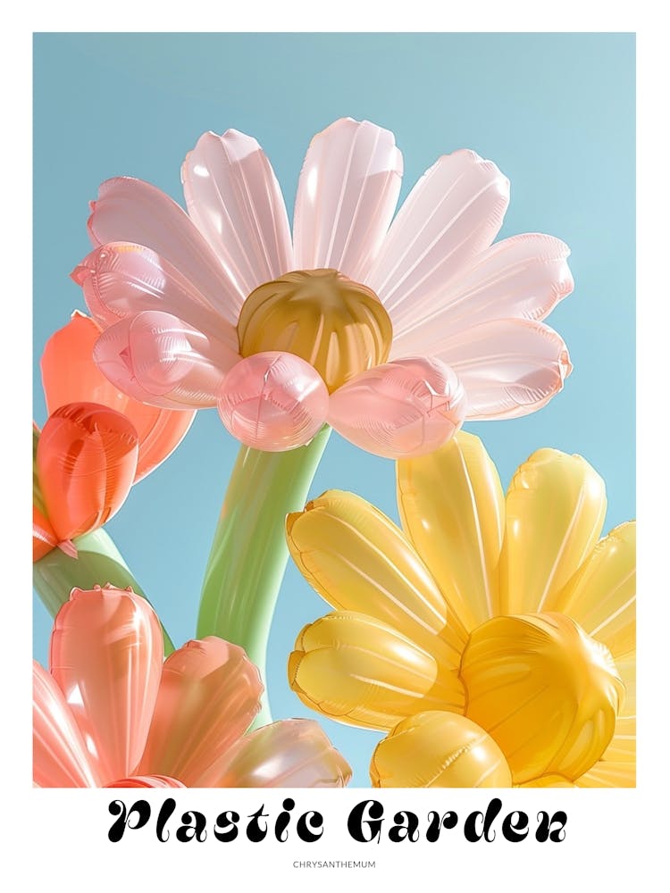 Dreamy Inflatable Flowers Poster Chrysanthemum 1