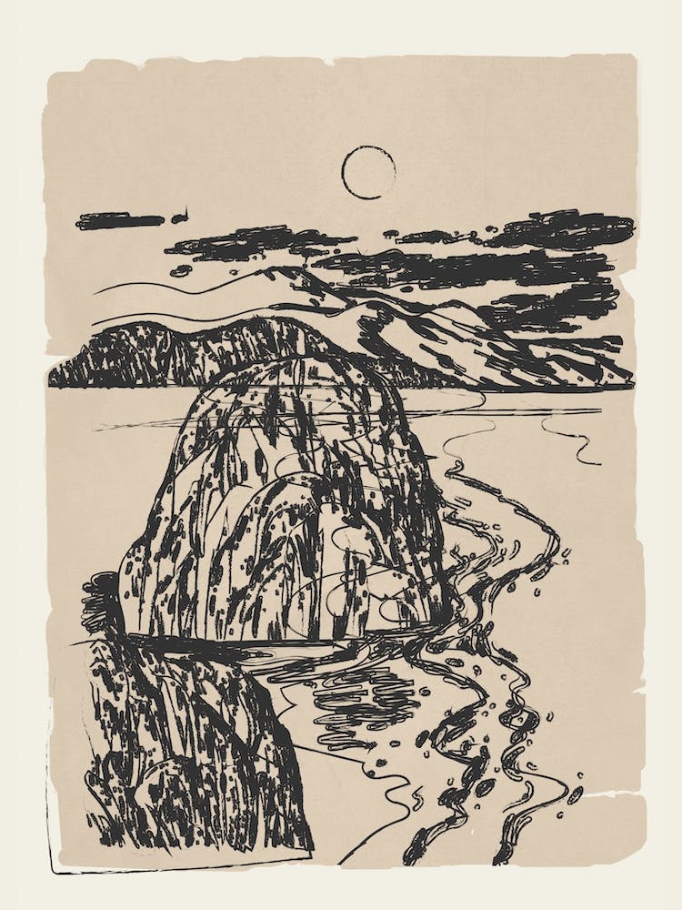 Landscape Sketch Art 3