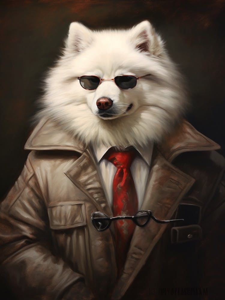 Gangster Dog American Eskimo 2
