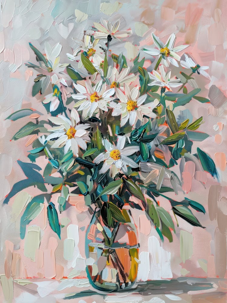 A World Of Flowers Daisy 4 Painting