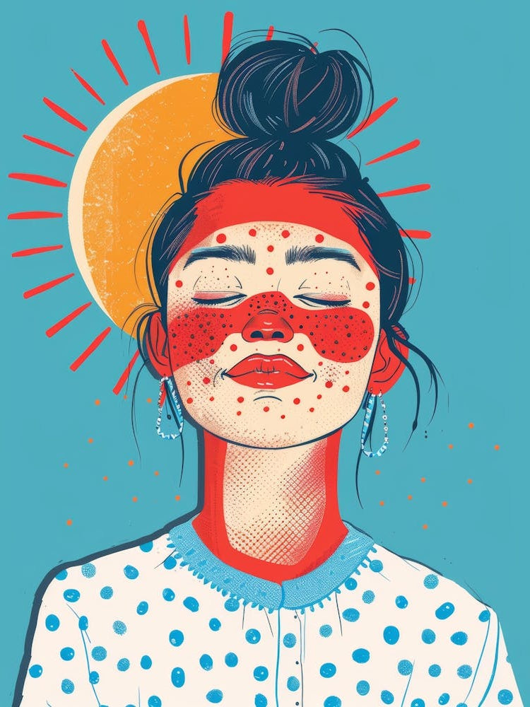 Girl With Freckles 3