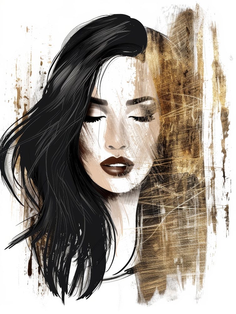 Girl With Long Hair 5