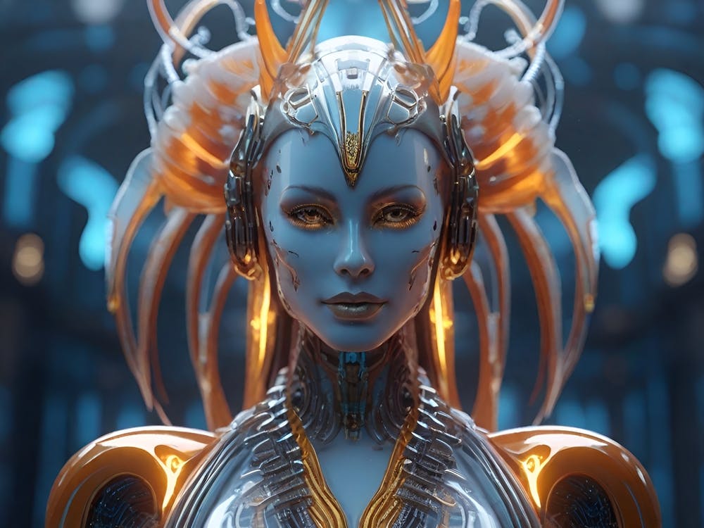 Futuristic Woman 2