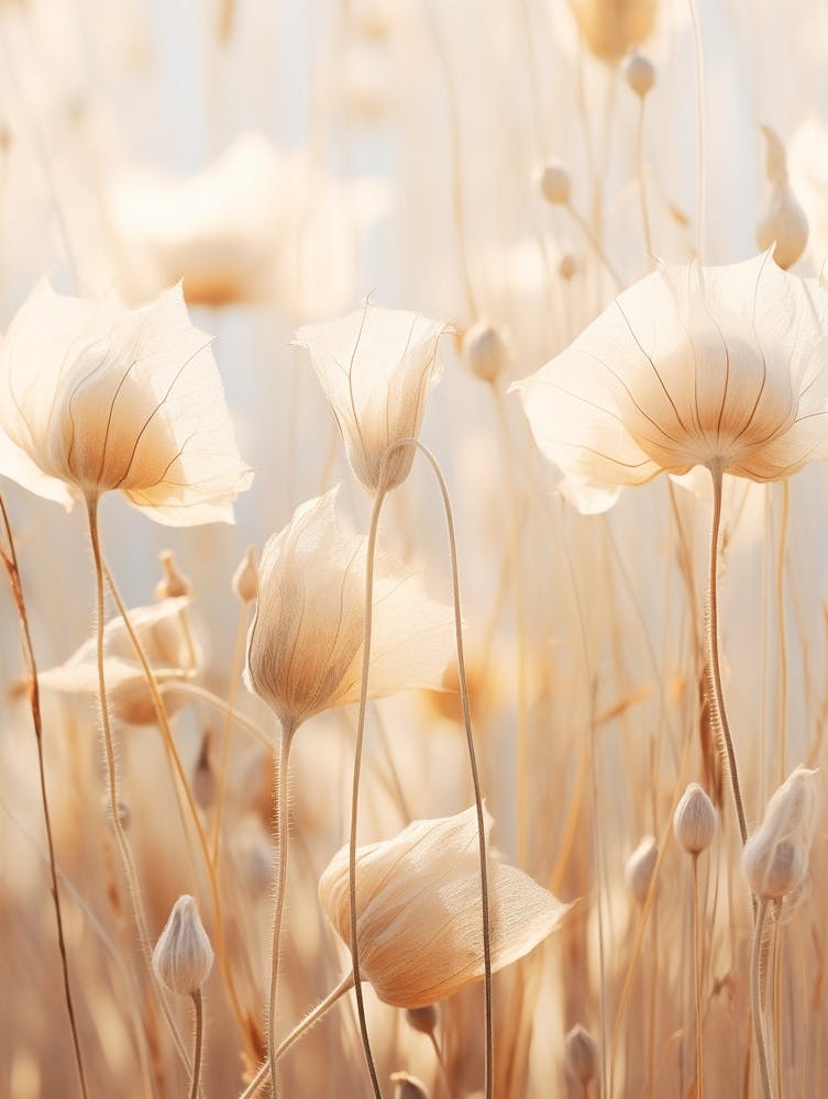 Boho Dried Flowers Morning Glory 3