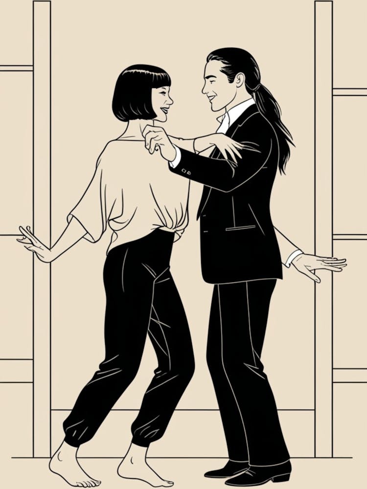 Man And Woman Dancing 1