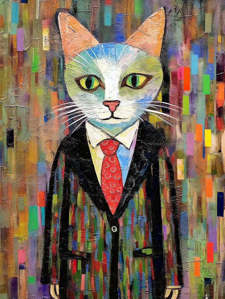 Cat Couturier Canvas; Glamour In Oil