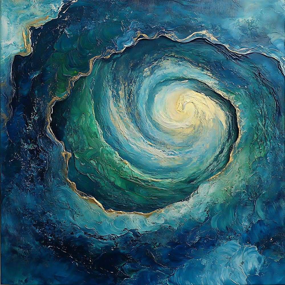 Abstract Earth Day Composition Backdrop 1