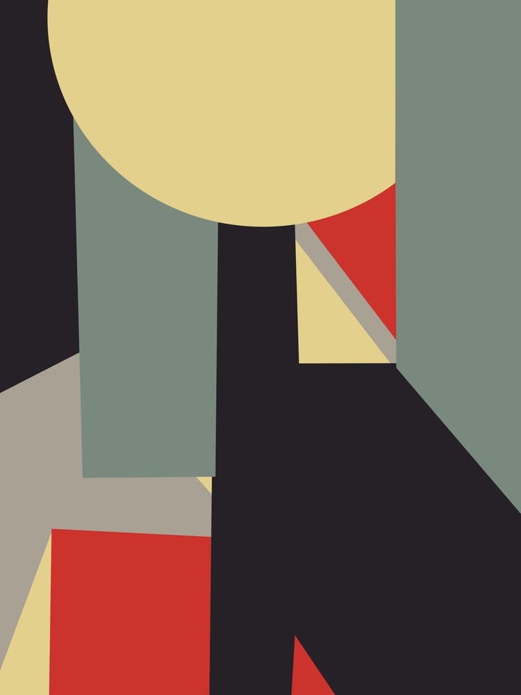 Retro Abstract Geometric Shapes 03