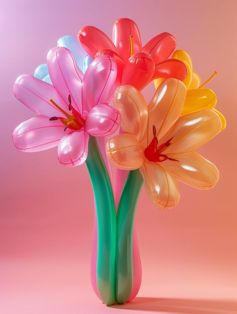 Verträumte Aufblasbare Blumen Geißblatt 3